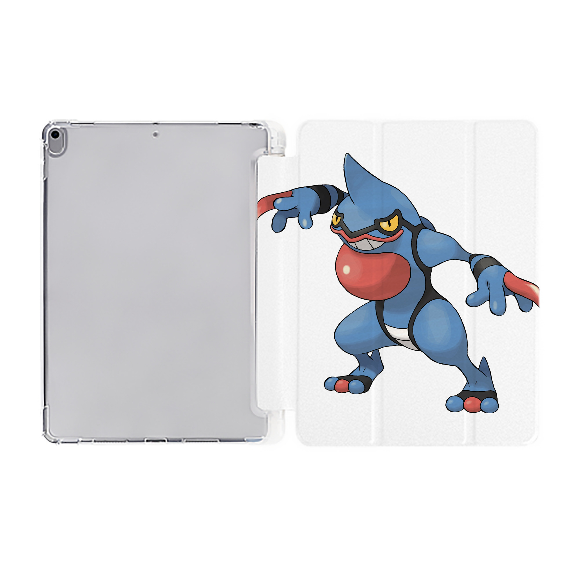 （画像用） ポケットモンスター Pokémon IPad ケース ペン収納付き 三つ折りスタンド PUレザー×シリコン 対応機種9.5/10.5/10.9インチ